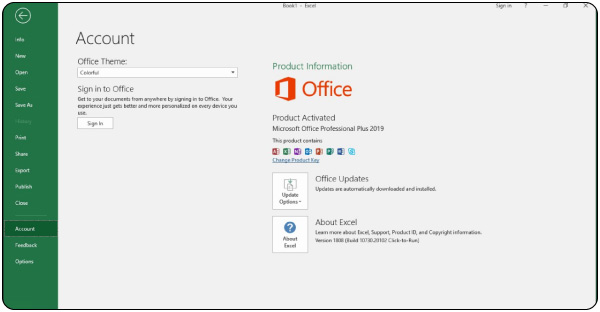 office 2019 activation