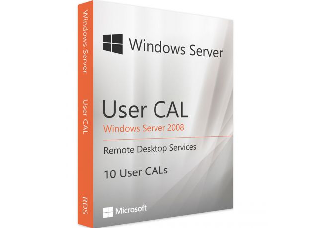 Windows Server 2008 RDS - 10 User CALs