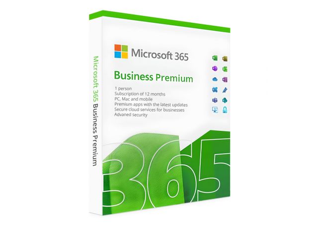 Microsoft 365 Business Premium, Runtime: 1 Year, Device: 15 Devices, image 