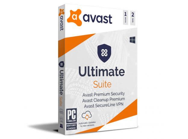 Avast Ultimate Suite 2024-2026, Runtime: 2 Years, Device: 1 Device, image 