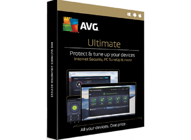 AVG Ultimate 2024-2026, Runtime: 2 Years, Device: 10 Devices, image 