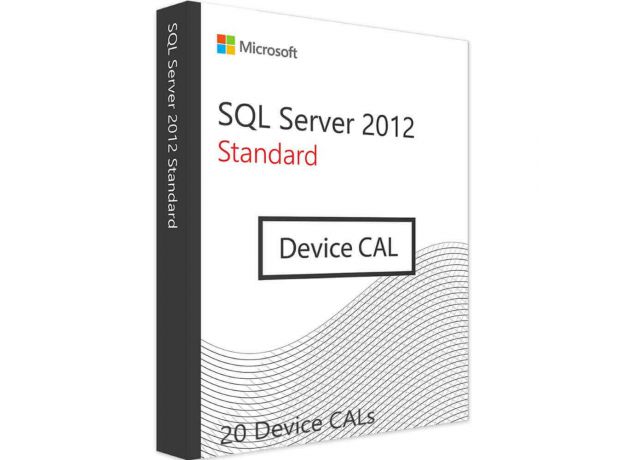 SQL Server 2012 Standard - 20 Device CALs