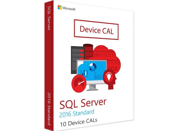 SQL Server Standard 2016 - 10 Device CALs