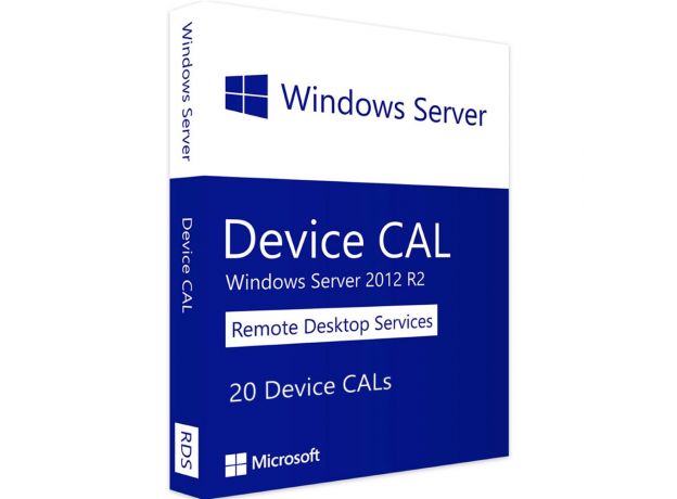 Windows Server 2012 R2 RDS - 20 Device CALs