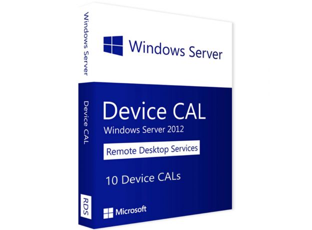 Windows Server 2012 RDS - 10 Device CALs