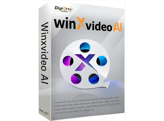 Digiarty Winxvideo AI,  Runtime: 1 Year, image 