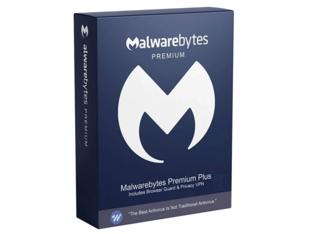 Malwarebytes Premium Plus Includes Browser Guard & Privacy VPN 2024-2025,  Runtime: 1 Year, Device: 2 Devices, image 