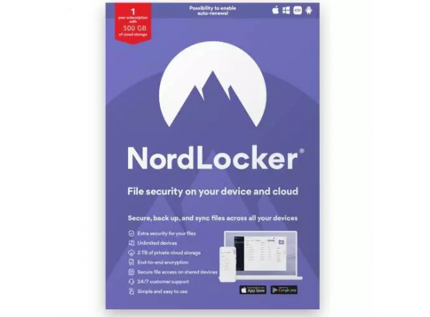 NordLocker, Cloud Storage: 500 GB, image 