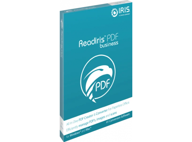 Readiris PDF Business 23, Type of license: New, Versions: Mac, image 