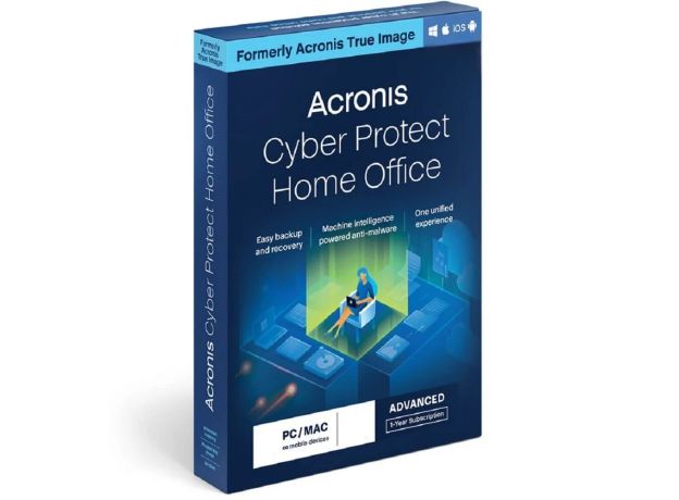 Acronis Cyber Protect Home Office Advanced 2025-2026, Time and storage: 1 year + 250 Cloud Storage, Device: 1 Device, image 