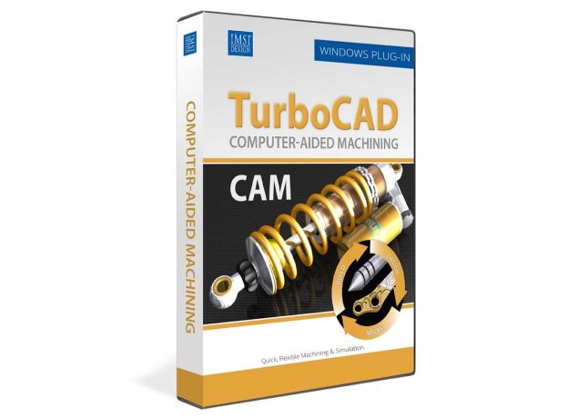 CAM Plug-in for TurboCAD Platinum 2019/2020, image 