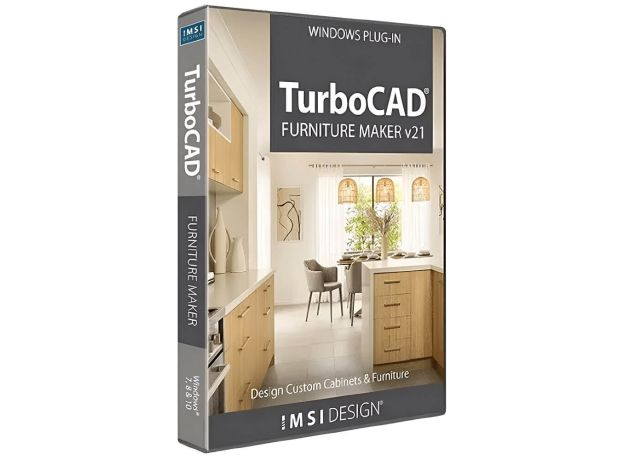 TurboCAD Furniture Maker v21, English, image 